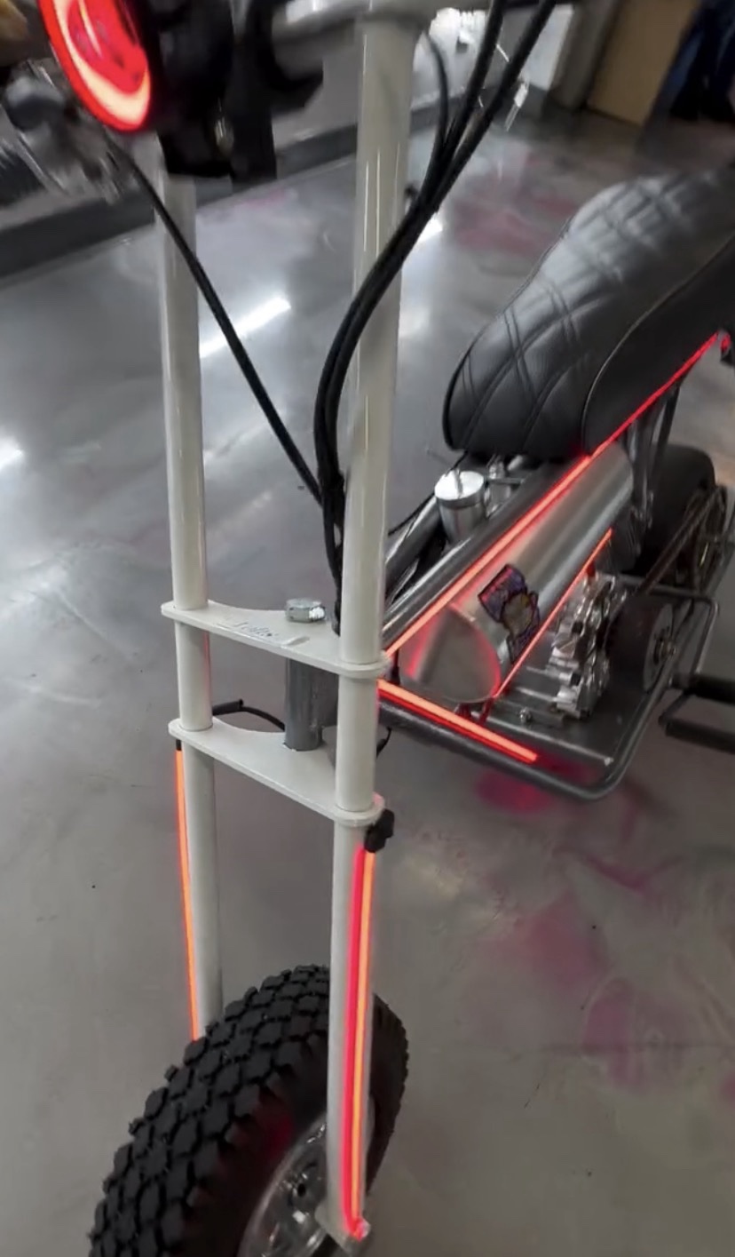 Volts Custom LED Performance Minibike — Premium Build - Image 2