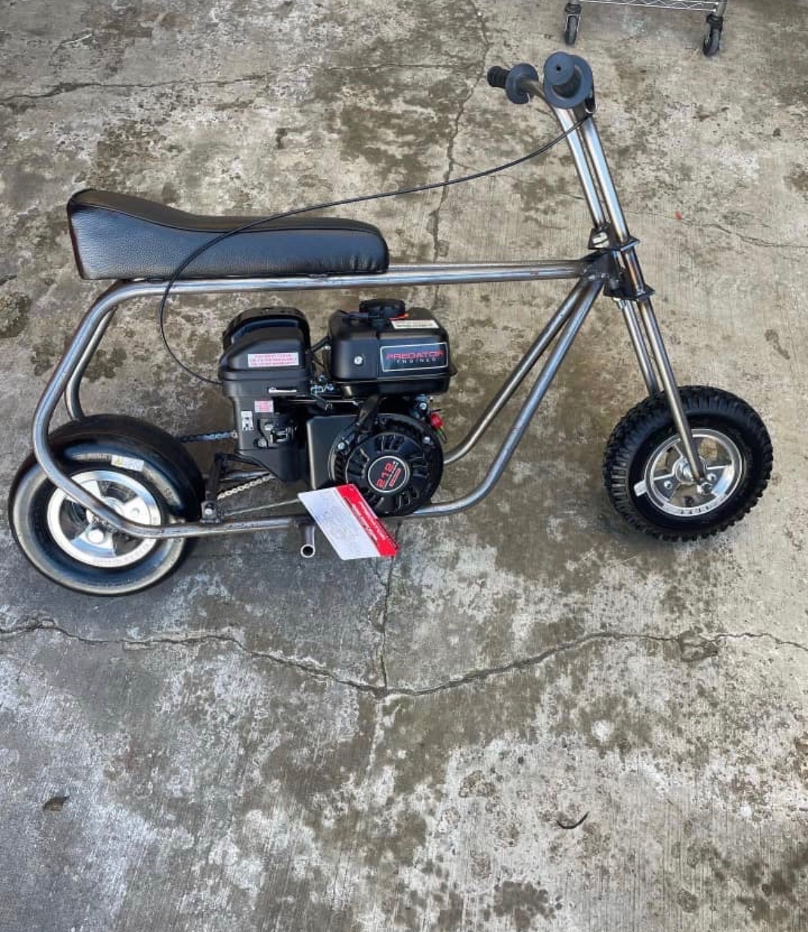 Volts Glossy Water Paint Stock Minibike – 45+ MPH Edition - Image 5