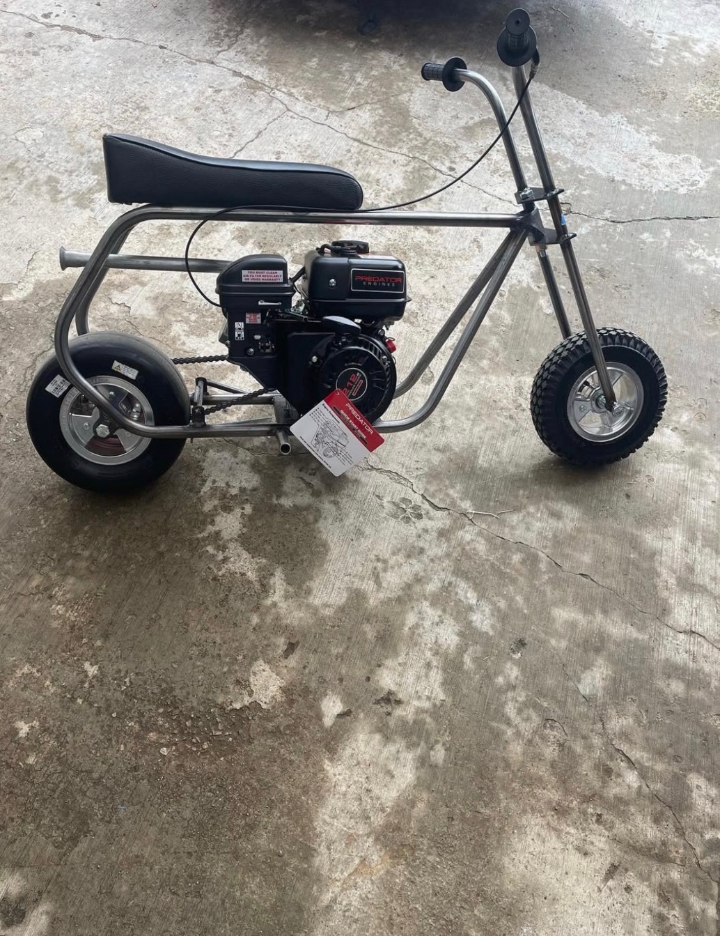 Volts Glossy Water Paint Stock Minibike – 45+ MPH Edition - Image 4