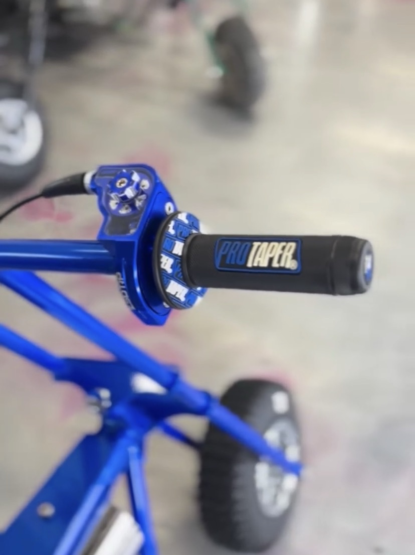 Volts Custom Mini Bike – Blue Edition - Image 7