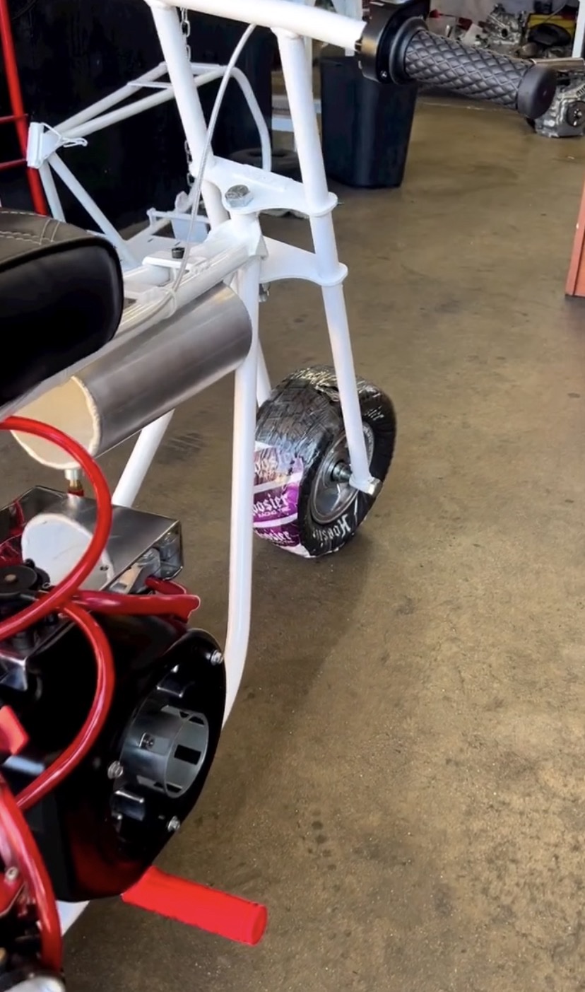 Volts White Diamond Custom Minibike - Image 2