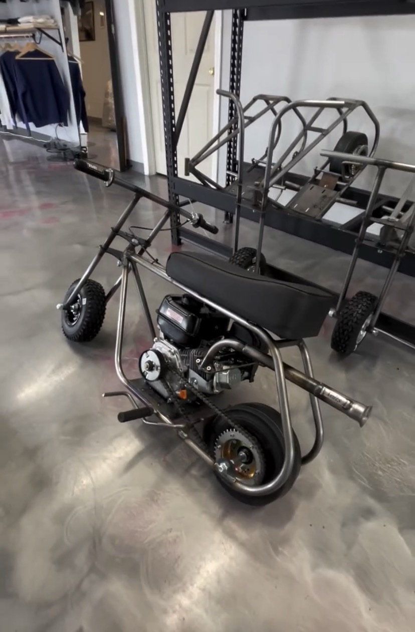 Volts T-Bars w/ GTS Frame Minibike – 50 MPH Setup - Image 2