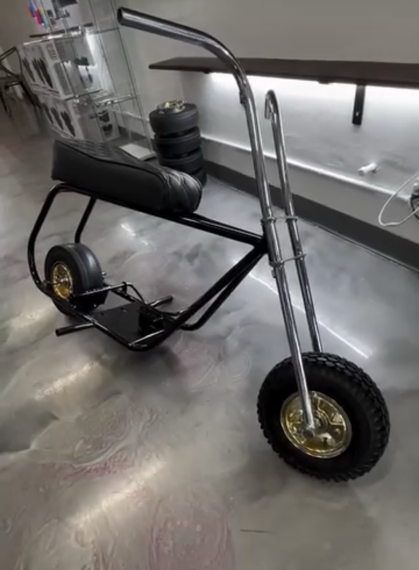 Volts Dragster Roller – Chrome J Forks - Image 2