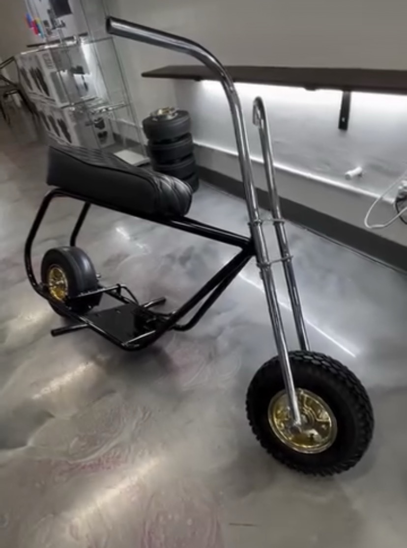 Volts Dragster Roller – Chrome J Forks